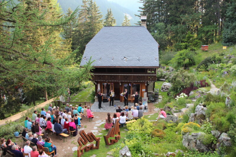 August 1st concert at the Jardin