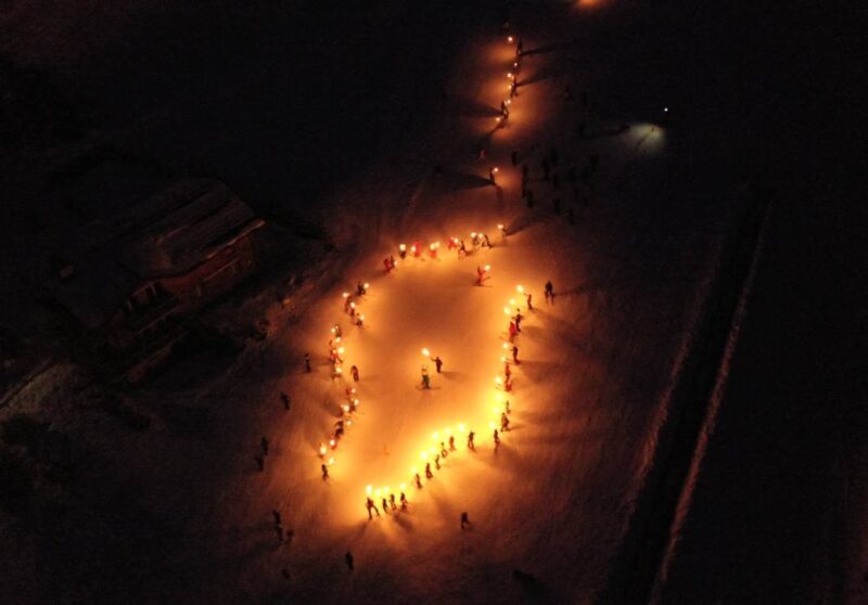 New Year's Torchlight Parade and Mulled Wine