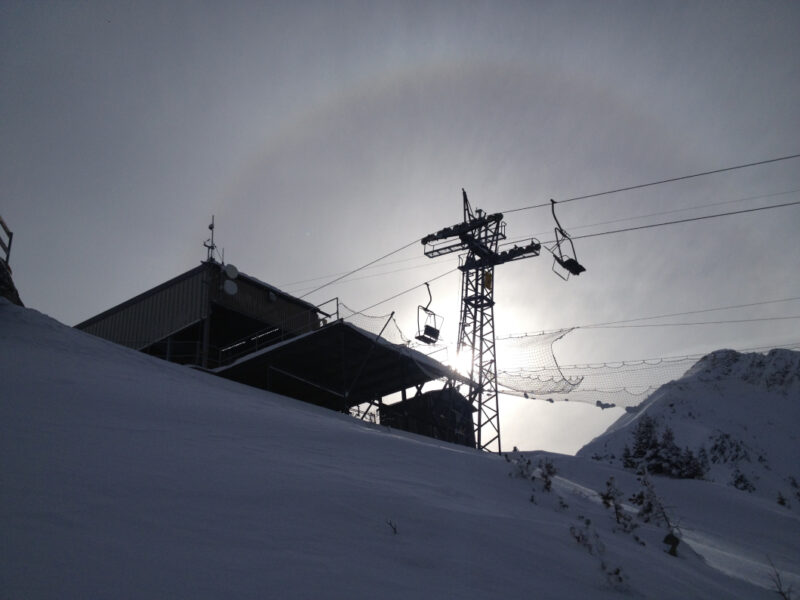 Visite du domaine skiable avec le responsable technique