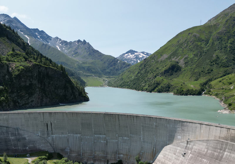 Visite guidée du barrage des Toules