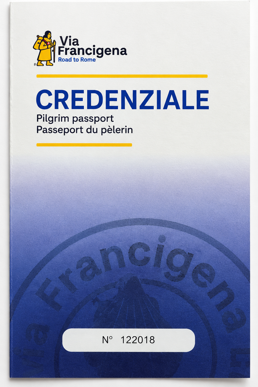 Pilgerpass Via Francigena