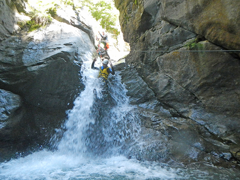 Introduzione al canyoning